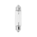 LIGHT BULB 12V 10W STANDART C10W FOOT SV8,5-8 (TUBULAR) CLEAR (TAIL+BRAKE LIGHT) (SOLD PER UNIT)  -OSRAM-