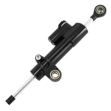 AMORTISSEUR DE DIRECTION MOTO POUR KAWASAKI 900 Z900 ALU ANODISE NOIR -AVOC