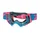 MASQUE/LUNETTES CROSS PROGRIP 3309 TR RAPID BLEU CLAIR/FUCHSIA/NOIR ECRAN TRANSPARENT ANTI-RAYURES/ANTI U.V./ANTI-BUEE (HOMOLOGUE CE-EN-N° AC-96025 REV.2)