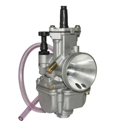 CARBURATEUR TYPE PWK 21 SILVER A BOISSEAU PLAT  -QUALITE PREMIUM-  -P2R-