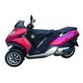 TABLIER COUVRE JAMBE TUCANO POUR PEUGEOT 400 METROPOLIS 2014> (R173PRO-X) (TERMOSCUD PRO 4 SEASON) (SYSTEME ANTI-FLOTTEMENT SGAS)