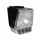 PHARE/PROJECTEUR CYCLO ADAPTABLE MBK 88 NOIR (COMPLET)  -P2R-