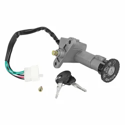 CONTACTEUR A CLE SCOOT ADAPTABLE PEUGEOT 50-125 TWEET 4T / SYM 50-125 FIDDLE 2, FIDDLE 3, ORBIT 1, 2 (5 FICHES)  -P2R-