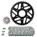 KIT CHAINE ADAPTABLE KTM 125 DUKE ABS 2014>2024  520  14x45  (DEMULTIPLICATION ORIGINE)  -AFAM-