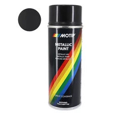SPRAY-PAINT CAN MOTIP PRO METAL BLACK spray 400ml (04049)