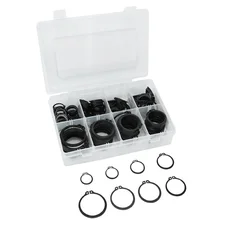 CIRCLIPS - EXTERNAL - SIZES  20 -22 - 25 - 30 - 35 - 38 - 40 - 45mm (250 PIECES)  -P2R-