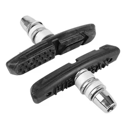 PORTE PATIN FREIN VTT A VIS SYMETRIQUE FIBRAX 70mm NOIR (1 PAIRE) PREMIUM