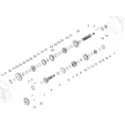 Boîte de vitesses - engrenages