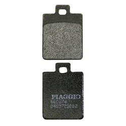 PLAQUETTE DE FREIN ORIGINE PIAGGIO 125-250-400 MP3 2006> AV, 50-125 VESPA LX AV, 50-125 VESPA S AV, 50-125 LIBERTY AV, 50 NRG/GILERA 50 RUNNER AR, 500 FUOCO AR (PAIRE) -666574-