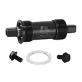BOTTOM BRACKET - SQUARE TAPERED - YST- ALUMINIUM - CARTRIDGE BEARINGS 120mm (SHELL WIDTH 68) BSC  1,37x24 6 with a special ring for LEADER FOX BICYCLES - COMPATIBLE WITH 197428 OR 182645