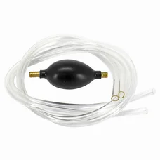 POMPE A MAIN SIPHON POUR CIRCUIT AIR/HUILE (DURITE 8mm LONG 1M DE CHAQUE COTE) (POIRE D'AMORCAGE)