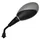 MIRROR FOR MAXISCOOTER YAMAHA 125 TEOS 2000>/MBK 125 DOODO 2000> LEFT BLACK (CEE APPROVED)  -SELECTION P2R -