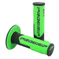 GRIP- PROGRIP OFF ROAD 801 DUAL DENSITY BASE BLACK/GREEN 115mm (PAIR) (CROSS/MX)