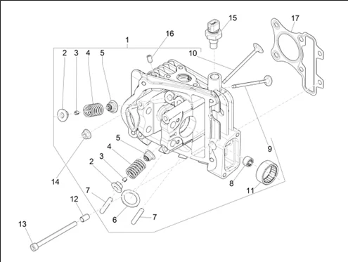 Ensemble culasse - Soupape