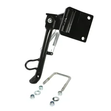 BEQUILLE SCOOT LATERALE ADAPTABLE MBK 50 OVETTO 2T ET 4T 2008>/YAMAHA 50 NEOS 2T ET 4T 2008> NOIR  -SELECTION P2R-