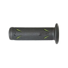 REVETEMENT POIGNEE PROGRIP MOTO ON ROAD 718 DOUBLE DENSITE NOIR/VERT CLOSED END 122mm (PAIRE)