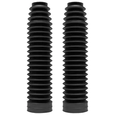 SOUFFLET DE FOURCHE MOTO POLISPORT NOIR DIAM INT 32 ET 60 mm - LONGUEUR 250 mm  (PAIRE)