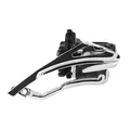 DERAILLEUR VTT AVANT MICROHSIFT 7/8V.  A COLLIER 34.9 POUR TRIPLE PLATEAU 48x38x28 TIRAGE HAUT/BAS (AVEC COLLIER ADAPTATEUR 28.6) (COMPATIBLE SHIMANO)