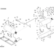 Réservoir carburant Méthane