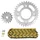 CHAIN AND SPROCKET KIT FOR HONDA 125 MSX 2013>2017, MSX ABS 2017>2020  420  15x34  (REAR SPROCKET Ø 58/90/8.5)  (OEM SPECIFICATIONS)  -AFAM-