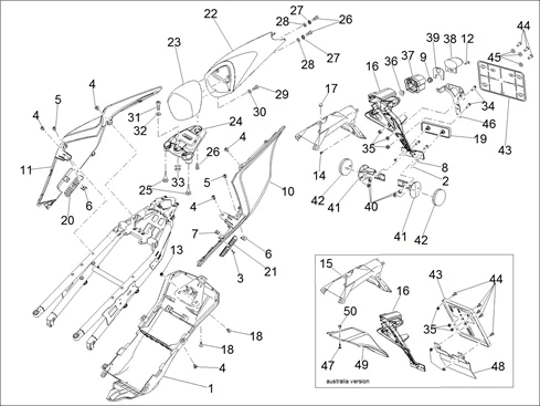 Carrosserie posterieure