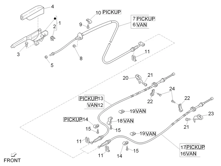 Frein de stationnement 