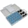 GALET/ROULEAU SCOOT POLINI 16x13  2,5/3,0/3,5/4,0g (4 JEUX DE 6)  POUR PEUGEOT 50 TKR, TREKKER, SPEEDFIGHT, BUXY, VIVACITY/PIAGGIO 50 ZIP, TYPHOON, NRG 1994>1999/KYMCO 50 DINK, PEOPLE, TOP-BOY (242.410)