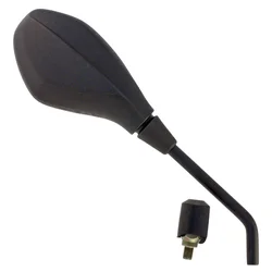 RETROVISEUR ADAPTABLE GILERA 125-250 NEXUS 2006>2008  DROIT NOIR (OE CM175003) (HOMOLOGUE CE)  -SELECTION P2R-