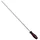 TOURNEVIS EXTRA LONG A TETE PLATE (DIAM 4mm - LONG 300mm)  -BUZZETTI-  (4916)