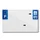 PLASTIC STRIP FOR BLANK PVC LICENSE PLATE (MOTORBIKE FORMAT 210X130)-DEPT 972/EUROPE (SOLD PER UNIT)