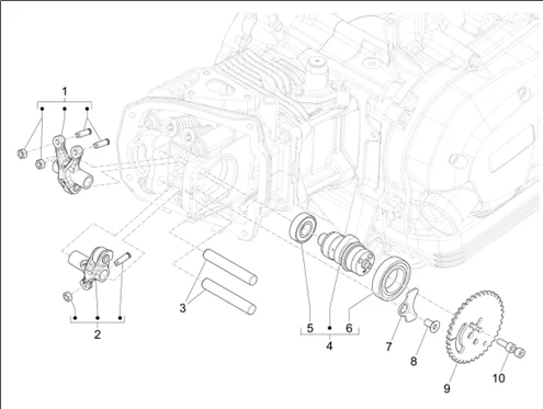 Groupe support balanciers