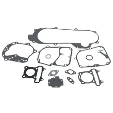 JOINT MOTEUR SCOOT ADAPTABLE SCOOT 50 CHINOIS 4T GY6, 139QMB 10+12 POUCES/PEUGEOT 50 KISBEE 4T, V-CLIC/SYM 50 ORBIT 4T/NORAUTO 50 RAZZO 4T/BAOTIAN 50 BT49QT 4T (POCHETTE 11 JOINTS)  -P2R-