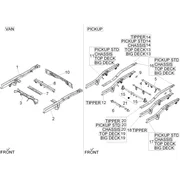 Châssis/caisse arrière