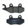 BRAKE PADS - TRW FOR  PEUGEOT 125 GEOPOLIS, SATELIS Front /Rear,   500 SATELIS Rear  , 125 VIVACITY Front  / KYMCO 50 AGILITY Front 10/12" wheels , 125 AGILITY Front  (MCB582 LC)