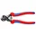 PINCE COUPE CABLE PRO KNIPEX ROBUSTE 160mm CHROME POUR CABLE DIAM 2,5 à 7mm AVEC POIGNEE ERGONOMIQUE  (95 62 160)  -MADE IN GERMANY-