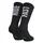 CHAUSSETTES/SOCQUETTES ETE GIST RIDE FAST NOIR 36/39 ANTIBACTERIEN - HAUTEUR 22CM (PAIRE) -5875