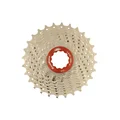CASSETTE 11 speed SUNRACE 11-28 RX1 FOR SHIMANO (ROAD) (level 105) METALLIC SILVER (SUPPLIED IN BOX) (11-12-13-14-15-17-19-21-23-25-28)