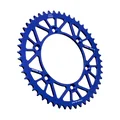 COURONNE MOTO ADAPTABLE YAMAHA 125 YZ 2022>, 230 TT-R 2005>, 450 YZ F 2007>2014, 450 YZ F 2020> 520 49 DTS RACELITE ALU BLEU (DIAM 130/150/8.5) -JT SPROCKETS