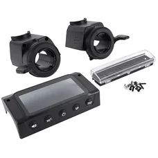 COUVERCLE/CACHE D'ECRAN POUR COMPTEUR TROTTINETTE KUGOO AVEC ACCELERATEUR ET FREIN NOIR  -SELECTION P2R-