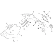 Carrosserie arriére III - Garde-boue