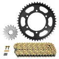 KIT CHAINE ADAPTABLE YAMAHA 1000 FZ1 N 2006>2015  530  17x45  (DIAM COURONNE 110/130/10.25)  (DEMULTIPLICATION ORIGINE)  -AFAM-