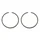 PISTON RING FOR SCOOT AIRSAL FOR  KYMCO 50 DINK 2STROKE , TOP BOY 2STROKE , VITALITY 2STROKE  (SOLD PER PAIR)