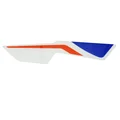 DECAL- ON HEADLIGHT FAIRING - "PIAGGIO GENUINE PART" 50 GILERA SMT/RCR 2018> WHITE  -2H002118
-