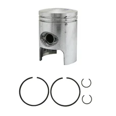 PISTON  "PIAGGIO GENUINE PART" 50 ZIP 1996>, TYPHOON 1996>, FLY 2 stroke 2005>, LIBERTY 2 stroke 1998>, NRG 1998>, VESPA LX 2 stroke, VESPA-S 2 stroke 2007>/GILERA 50 RUNNER, STALKER/APRILIA 50 SR 2012> CAT-3(O)  -4878020003-