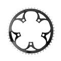 CHAINRING FOR ROAD BIKE- 5 Arms- 49T.Ø 110  -OUTER- ALUMINIUM BLACK- 7075 TA ZEPHYR   (SHIMANO TYPE) 9/10Speed.