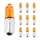 LIGHT BULB MINI HALOGEN H6W 12V  6W  -Foot BAX9s  ORANGE (PARKING LIGHT). (10 IN BOX).   -SELECTION P2R-