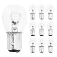 LIGHT BULB  6V 21/5W STANDART 21/5 FOOT BAY15D CLEAR (TAIL+BRAKE LIGHT) (SOLD PER 10)  -SELECTION P2R-