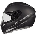 HELMET-FULL FACE MT RAPIDE SINGLE BLACK MATT XL  (FIBER SHELL- SINGLE VISOR- PINLOCK READY)