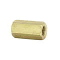 NUT FOR CYLINDER HEAD Ø M6 x 20 mm BRASS (10 IN A BAG). -SELECTION P2R-