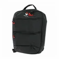HANDLEBAR BAG FOR BICYCLE/BACKPACK - HAPO-G BLACK 13Lt - DMTS FASTENING SYSTEM ON BAR Wd 8 cm for E-BIKES.